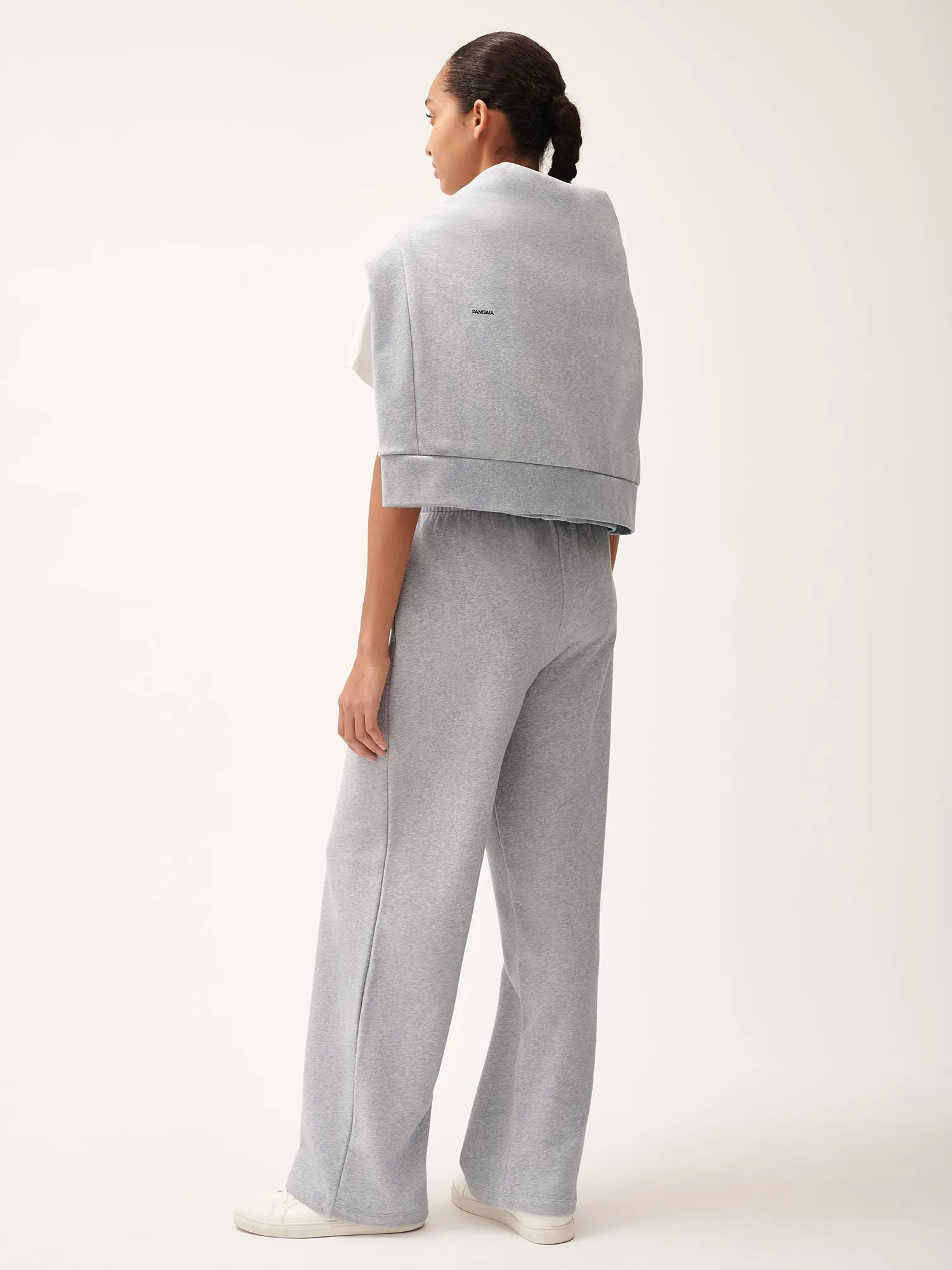 365 Midweight Straight Leg Track Pants—grey marl