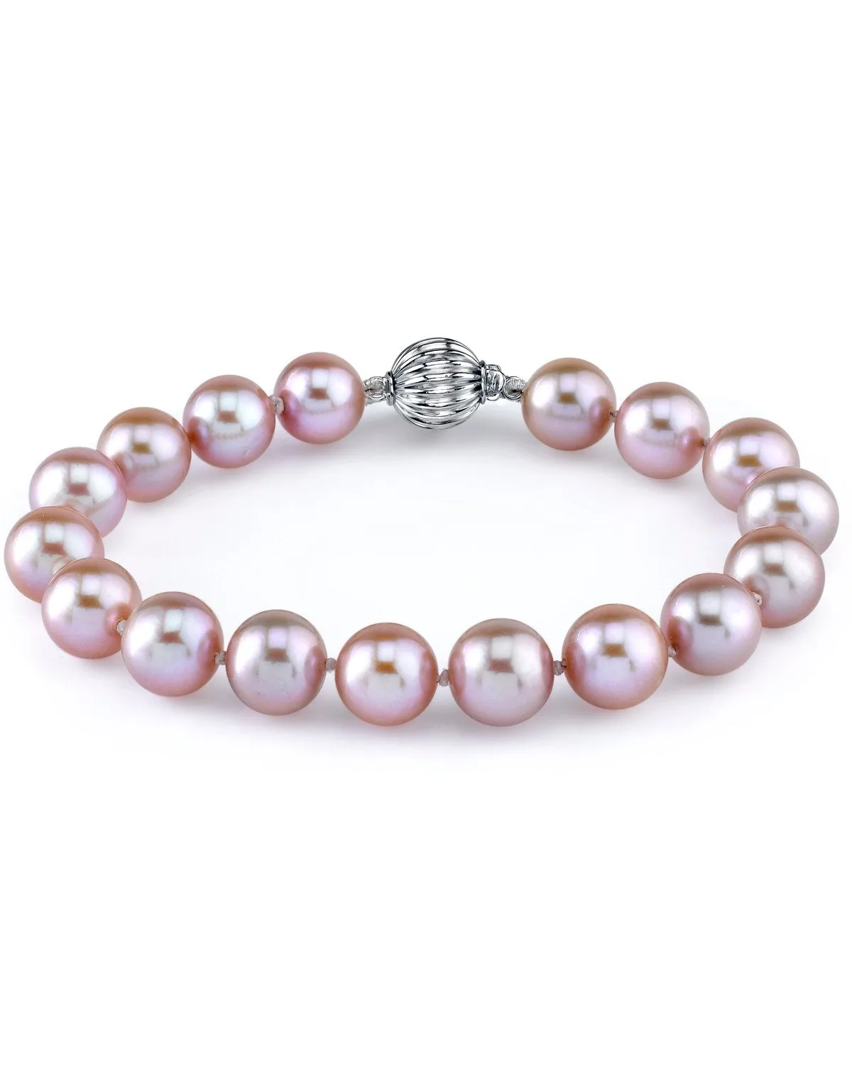 7.0-7.5mm Pink Freshwater Pearl Bracelet - AAA Quality