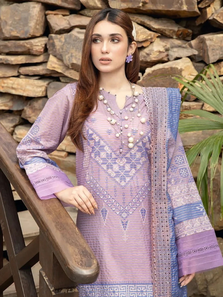 Aafreen by Riaz Arts Unstitched Embroidered Lawn 3Pc Suit AF-19