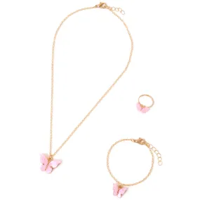 Accessorize London Butterfly Jewellery Set