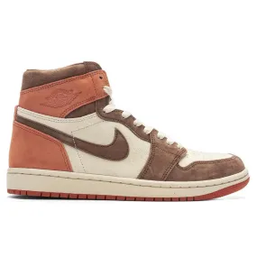 Air Jordan 1 Retro Hi OG SP Women's 'Dusted Clay' - Cacao Wow/Sanddrift