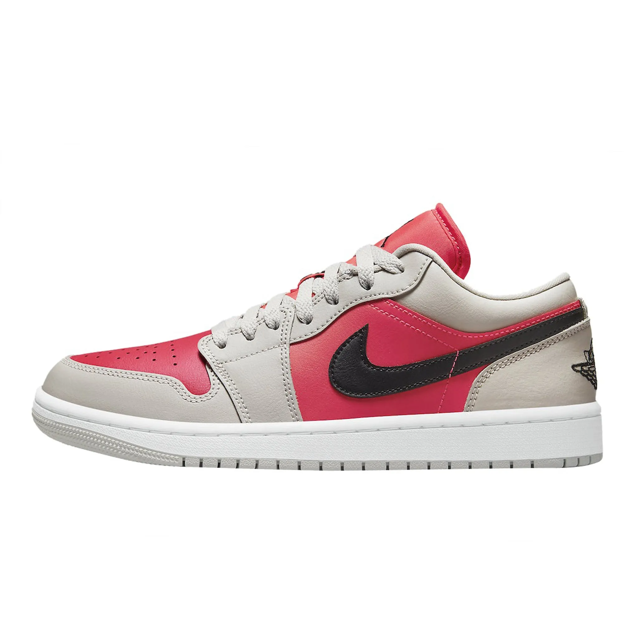 AIR JORDAN 1 RETRO LOW LIGHT IRON ORE SIREN RED W 2022