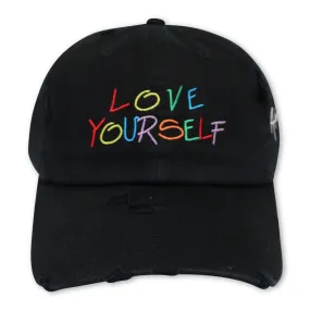 ALONE IN FRANCE LOVE YOURSELF DAD HAT