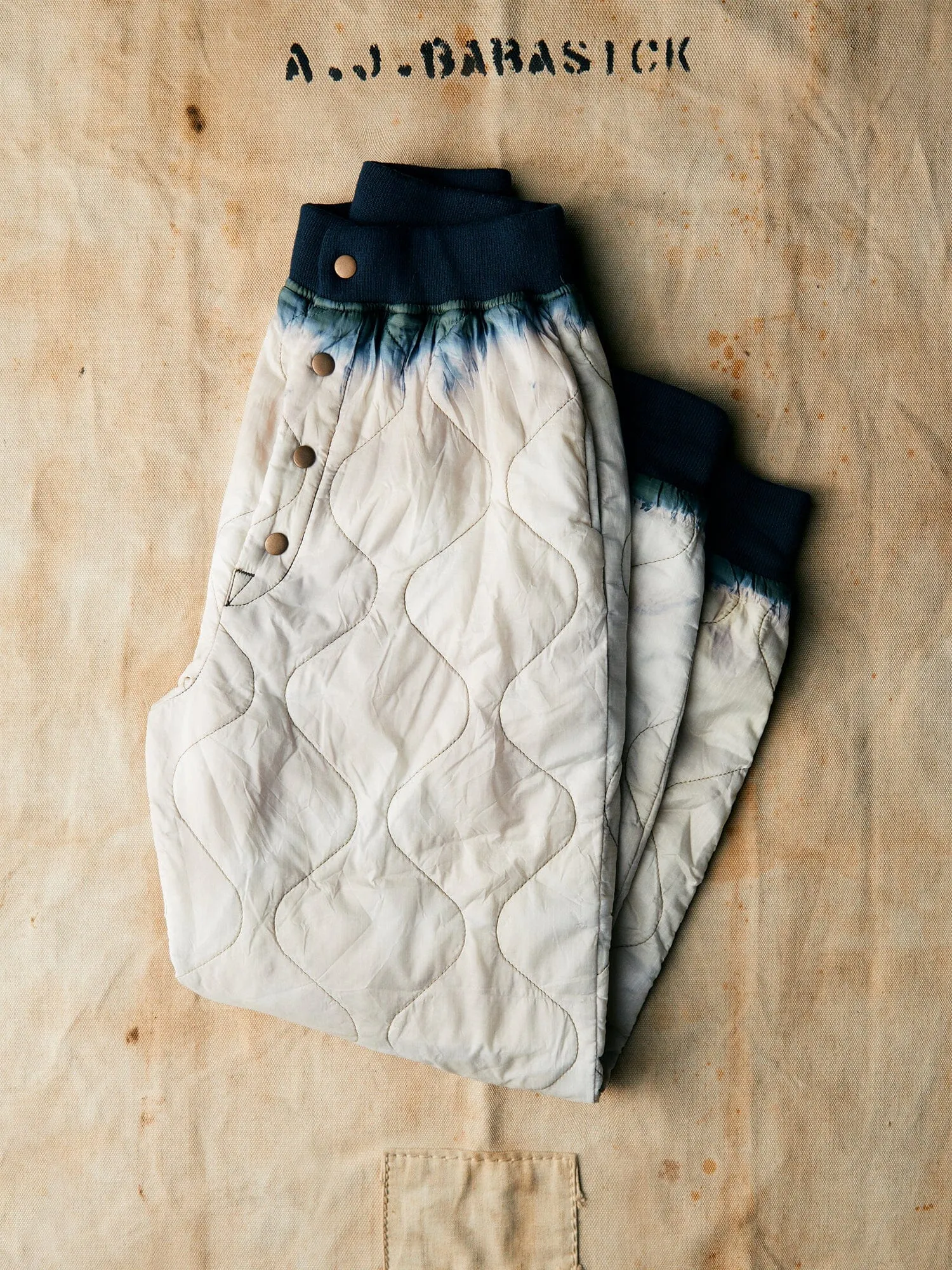 ALPHA X IMOGENE QUILTED PANT