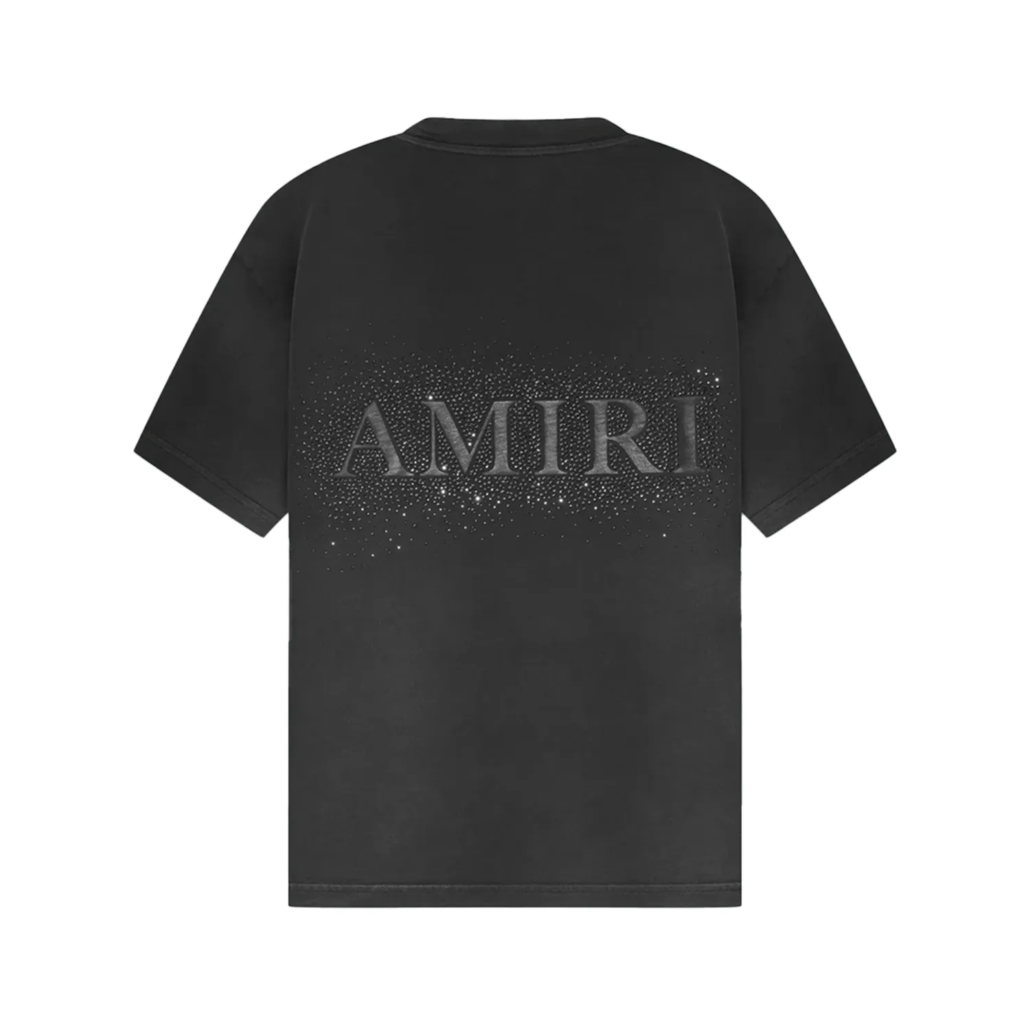 Amiri Crystal Burst Tee Faded Black