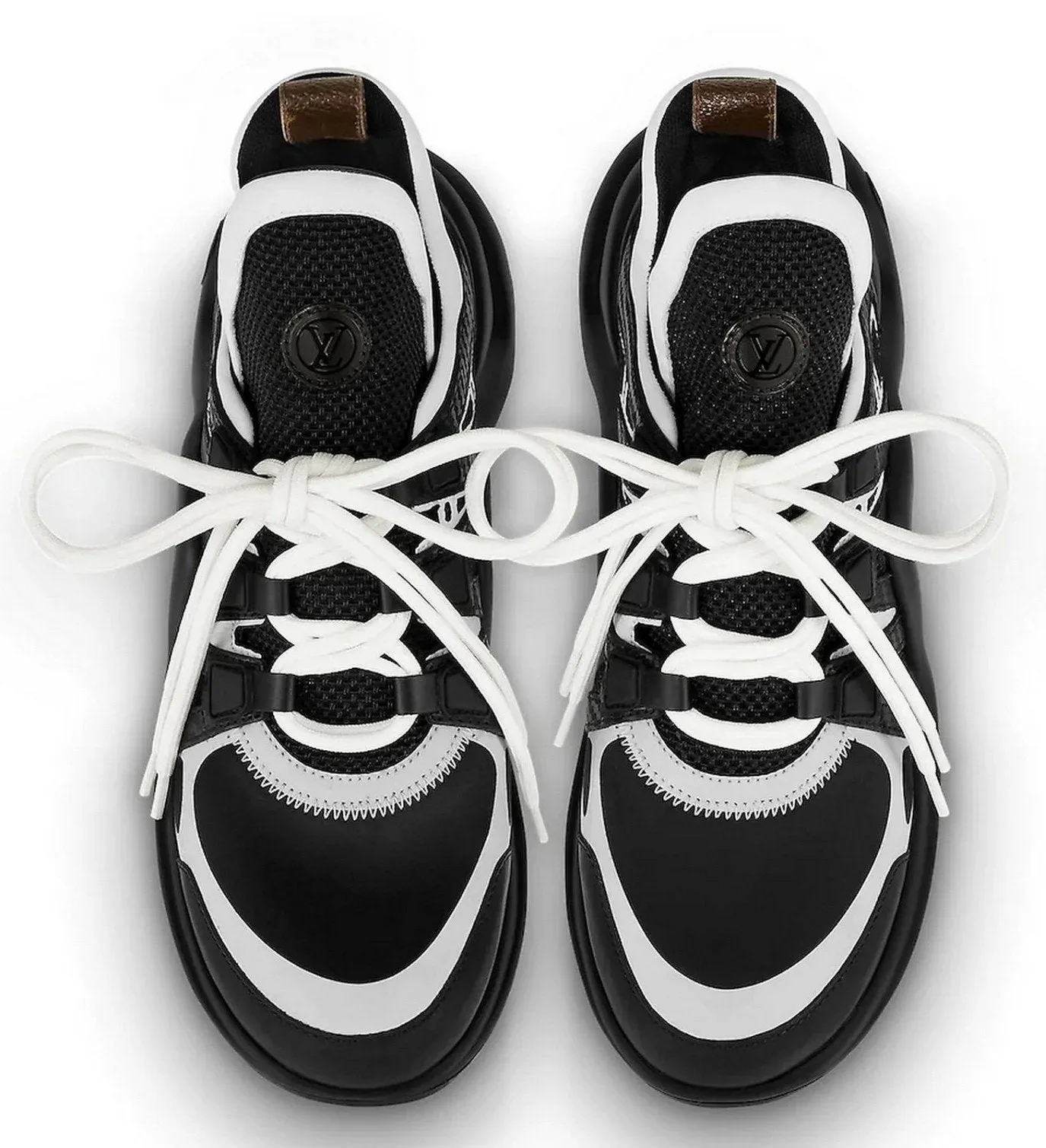 'Archlight' Sneakers - Black & White