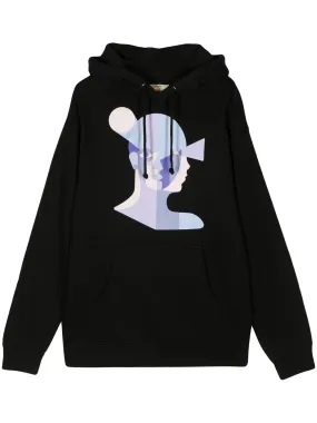 Bauhaus Face Printed Hoodie