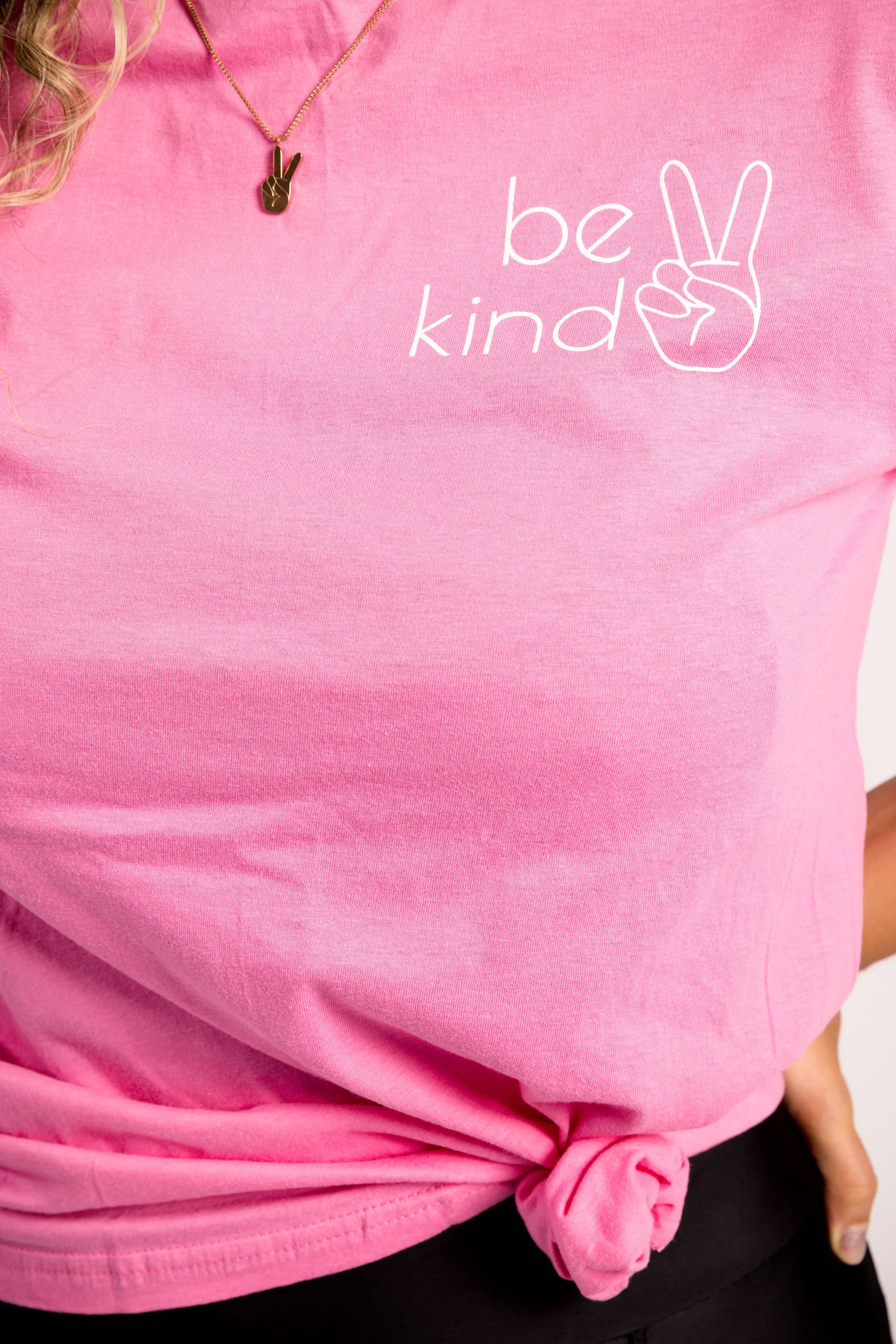 Be Kind Tshirt - Pink Shirt Day *