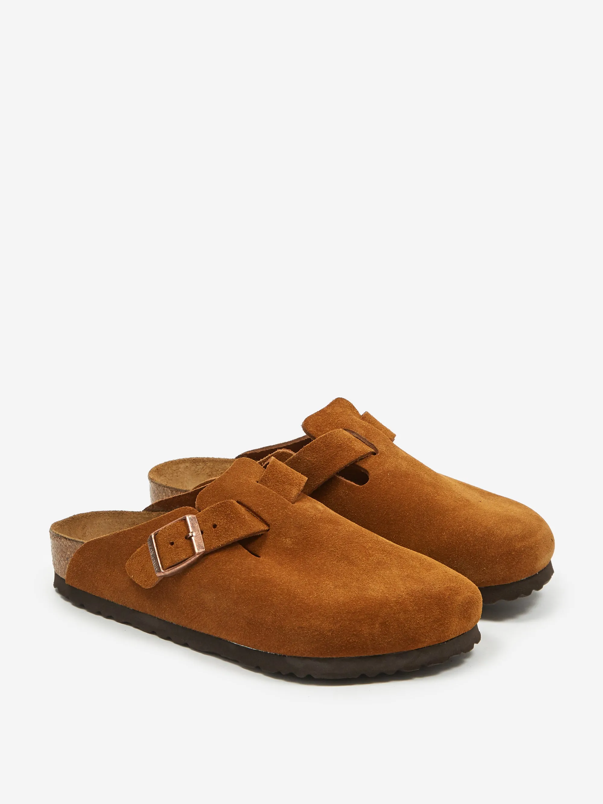 Birkenstock Boston Suede W - Mink