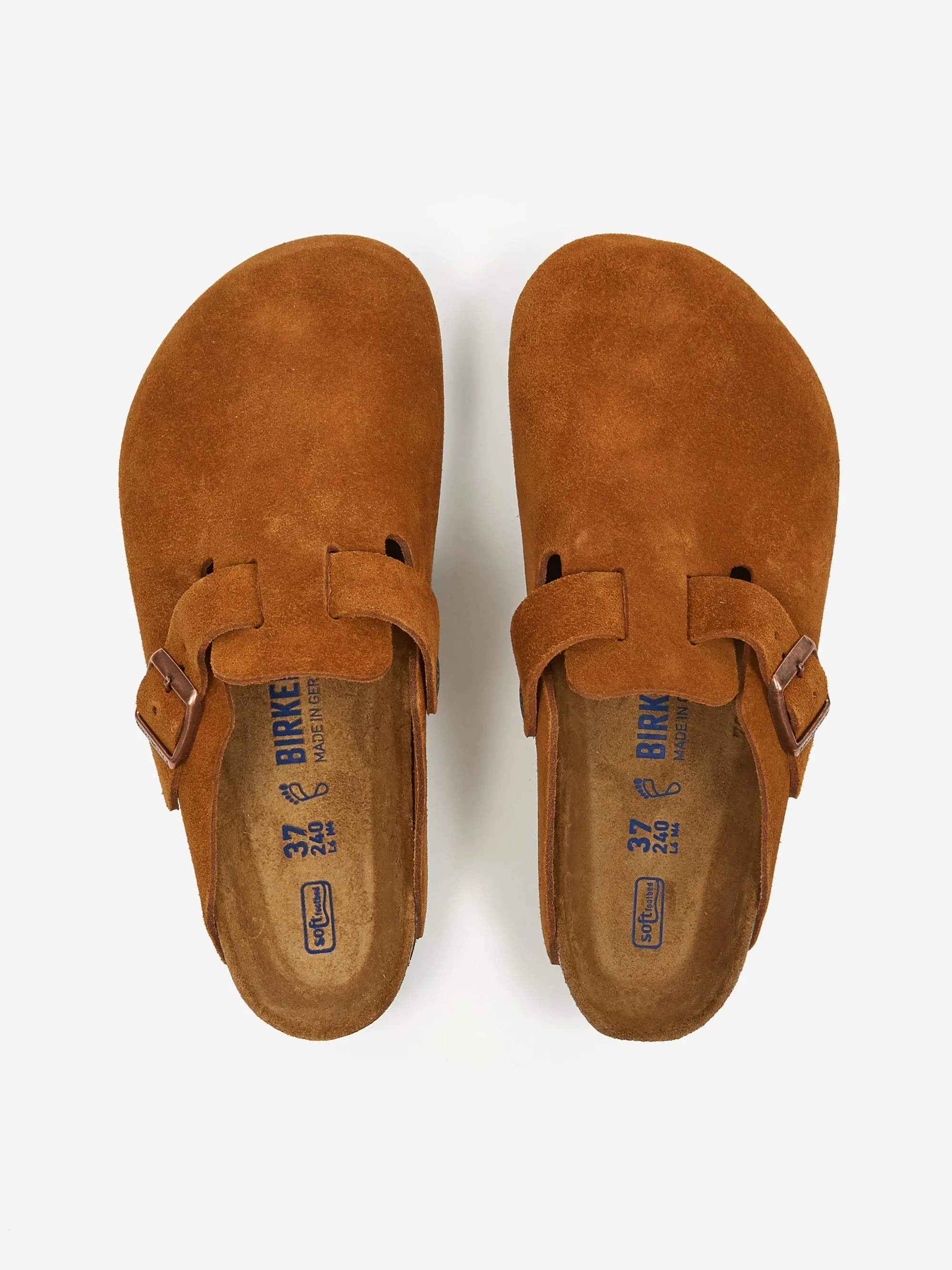 Birkenstock Boston Suede W - Mink