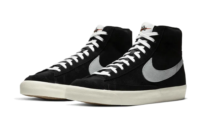 Blazer Mid '77 Black Pure Platinum