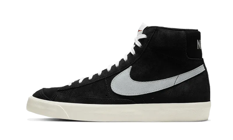 Blazer Mid '77 Black Pure Platinum