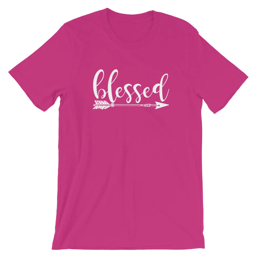 blessed Arrow T-Shirt - Berry Colors