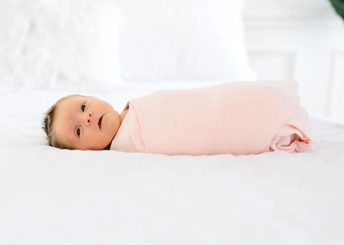 Blush Knit Swaddle