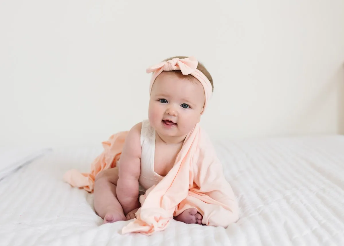 Blush Knit Swaddle