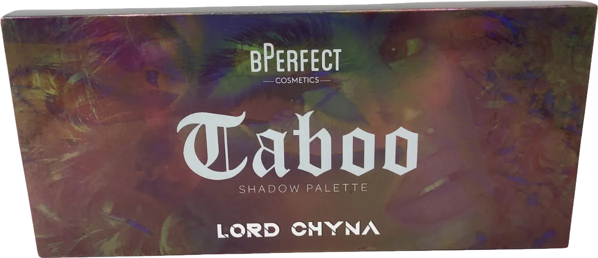 bperfect X Lord Chyna Taboo Palette 53.8g