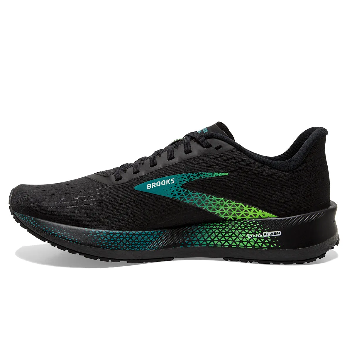 Brooks Hyperion Tempo Mens | Black/kayaking/green Gecko