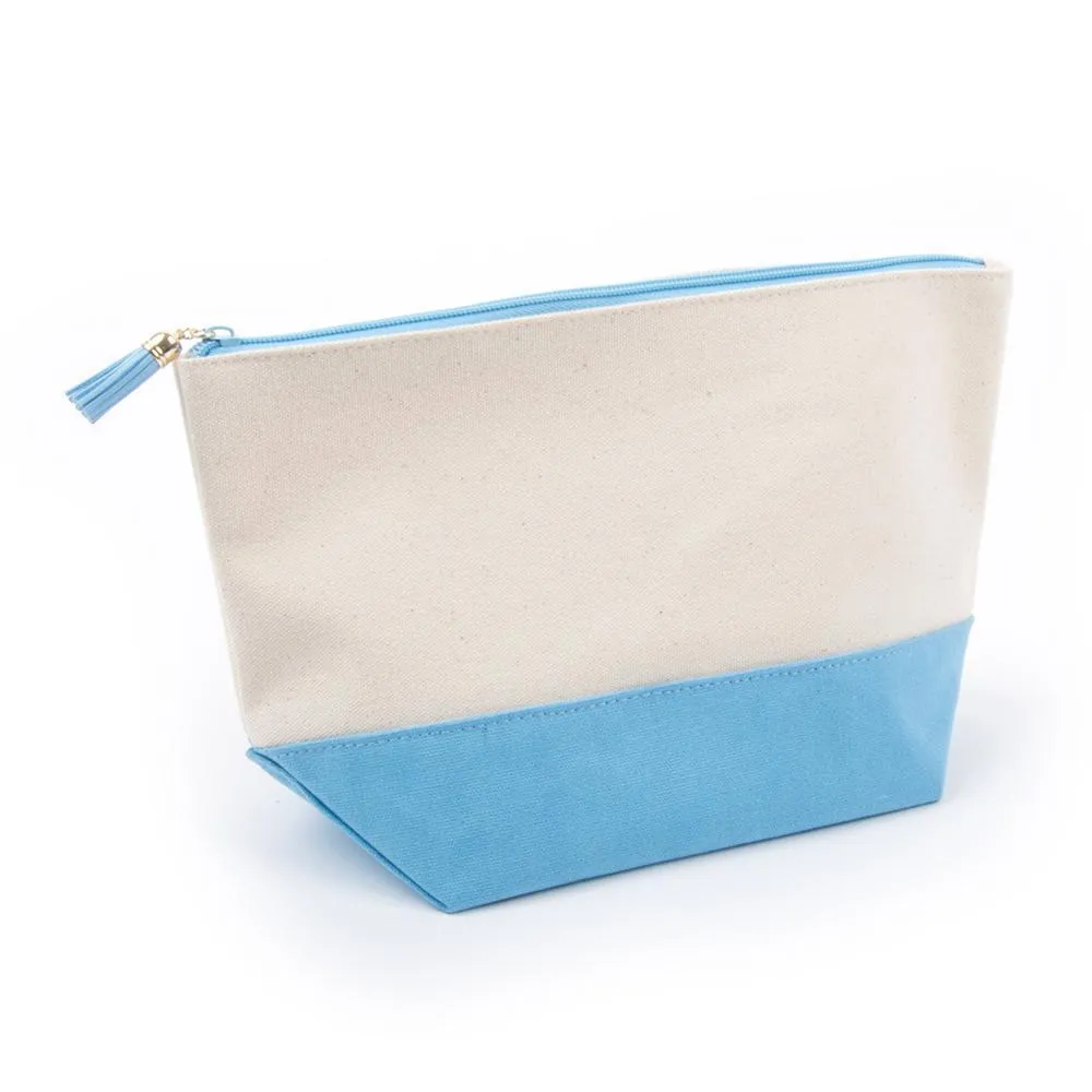 Canvas Cosmetic Pouch