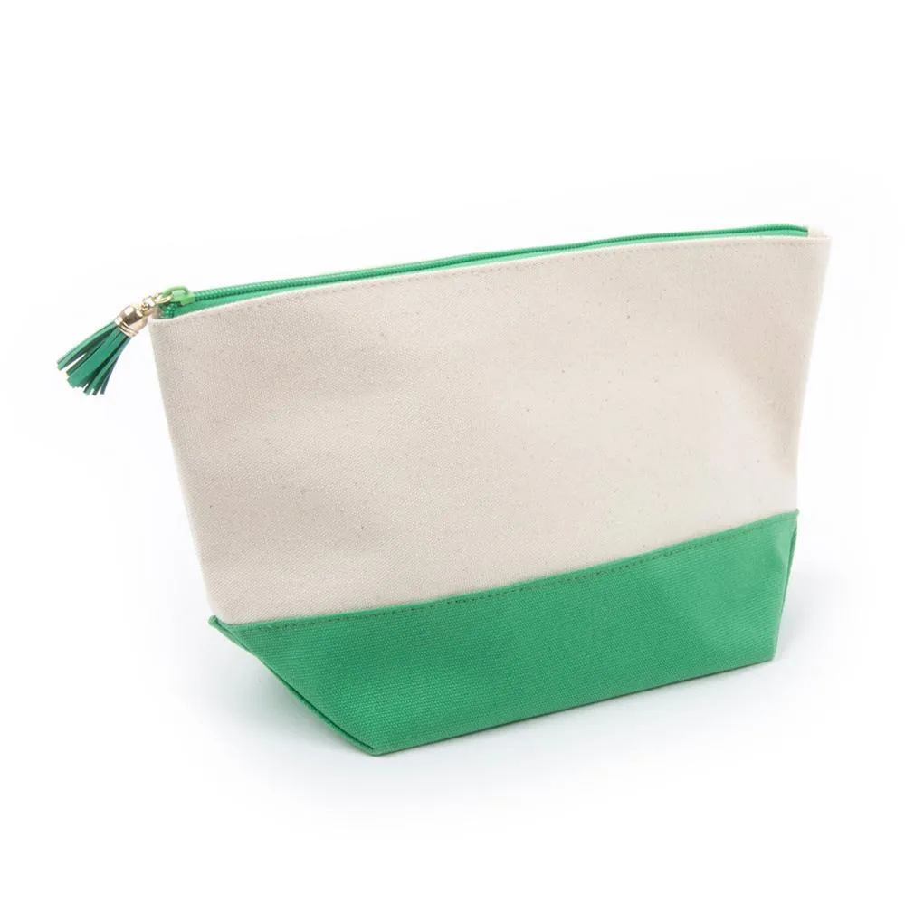 Canvas Cosmetic Pouch