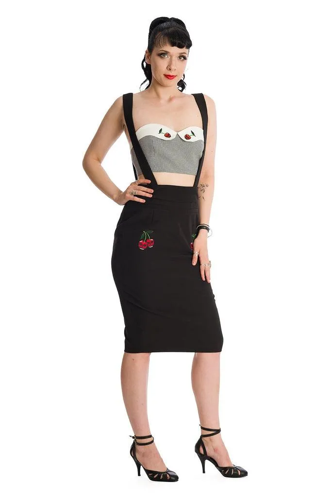 Cherry Jane Pencil Skirt