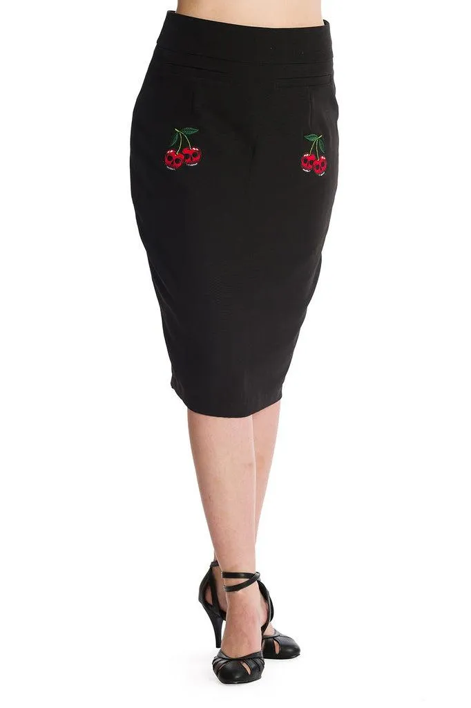 Cherry Jane Pencil Skirt