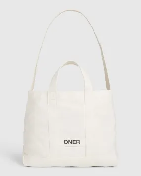 Cotton Canvas Tote | Off White