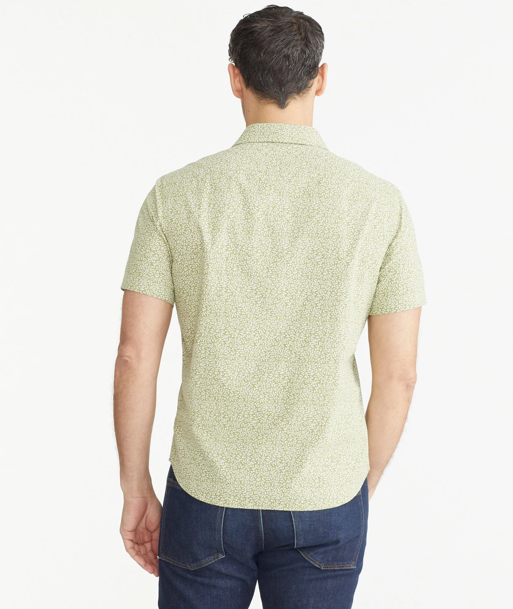 Cotton Short-Sleeve Byers Shirt - FINAL SALE