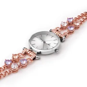 Double Mini Gems Watch [Pink gold]