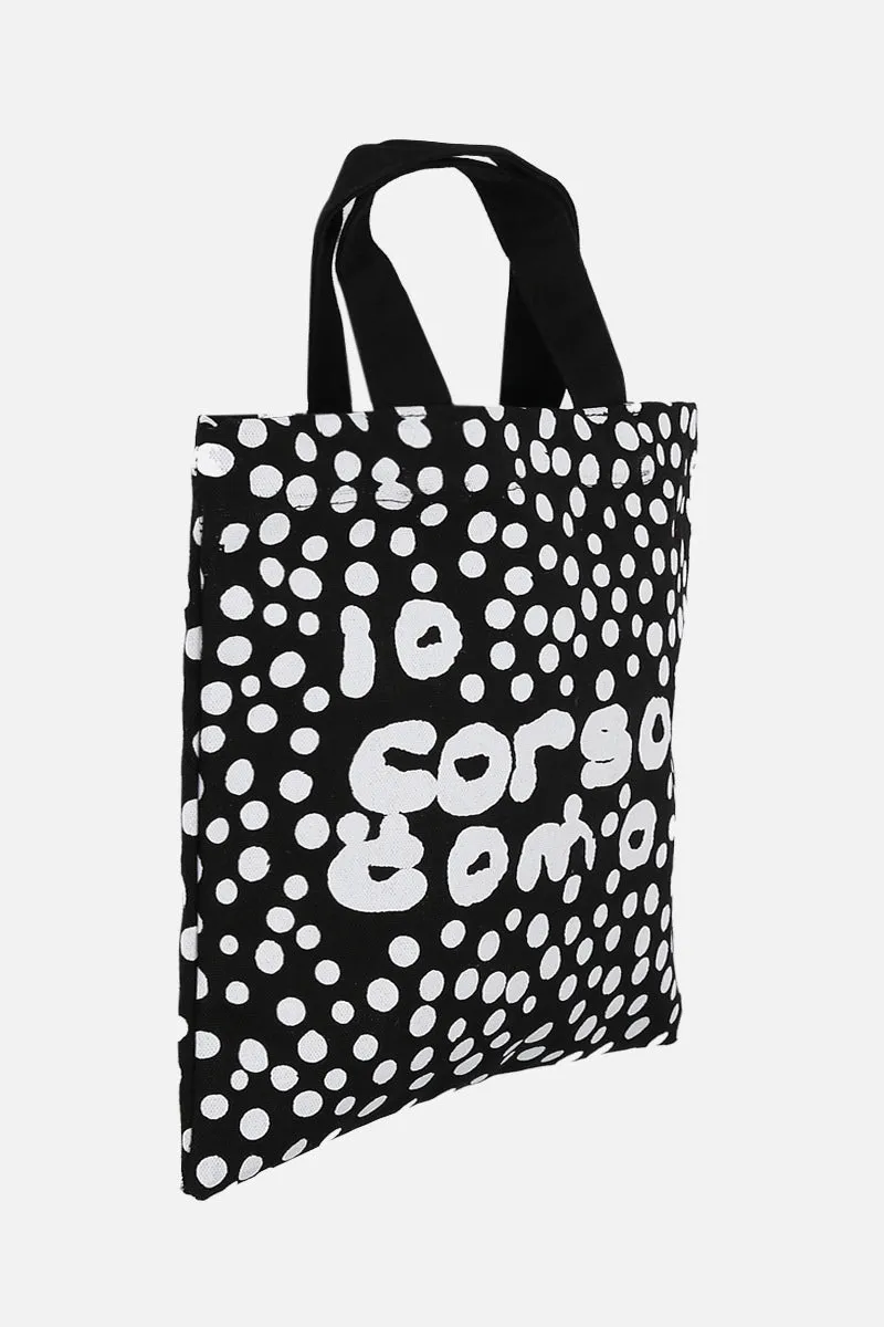 Dust canvas shopping bag