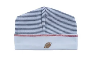 Football Pima cotton baby hat