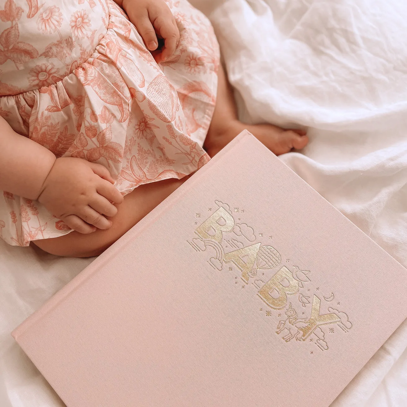 Fox and Fallow Baby Book - Blush