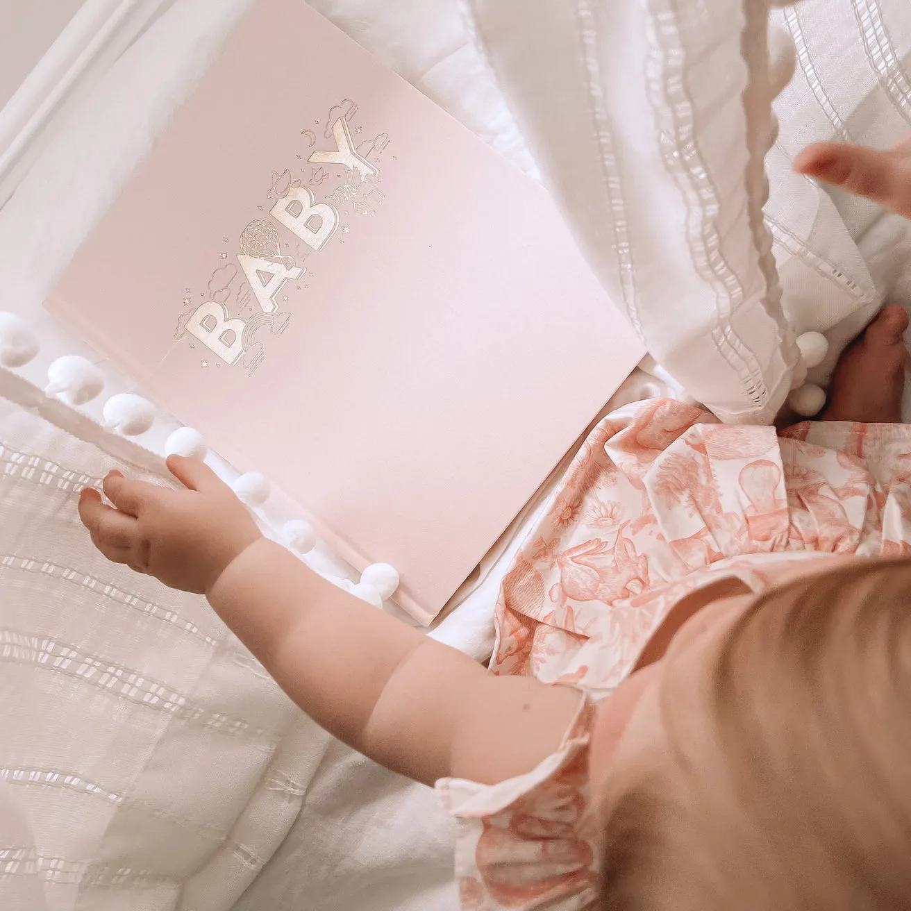 Fox and Fallow Baby Book - Blush