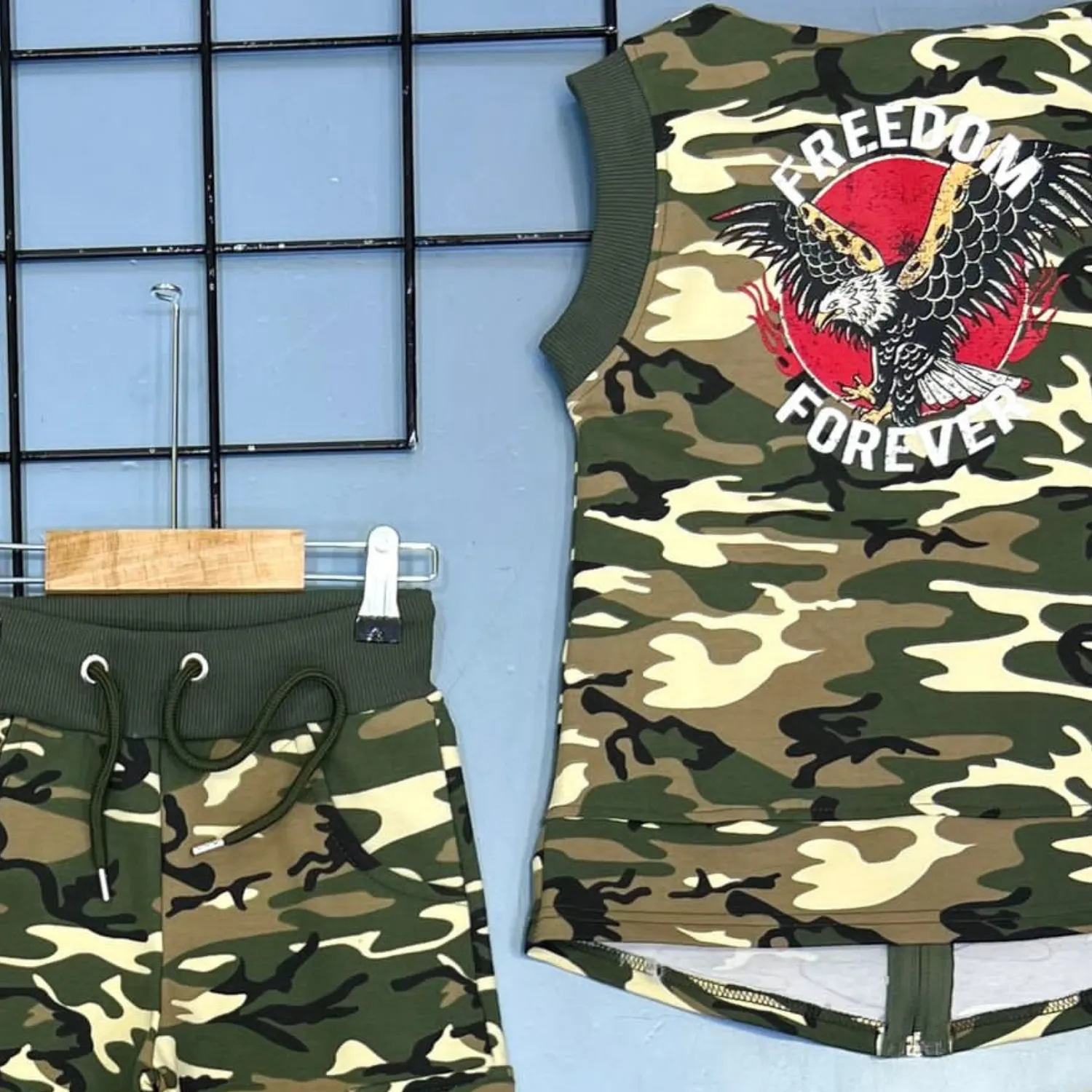 Freedom Army Boys Cotton Set