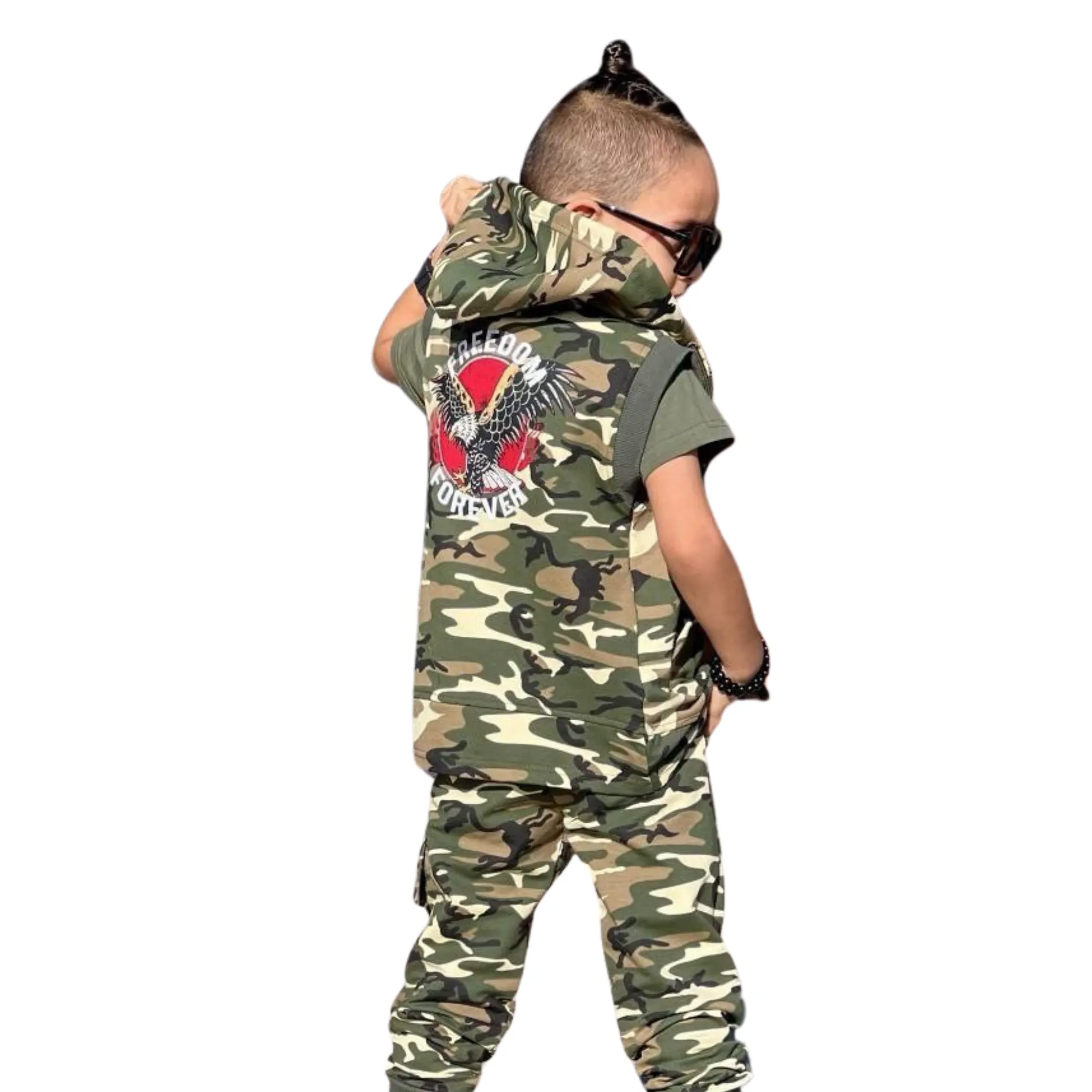 Freedom Army Boys Cotton Set