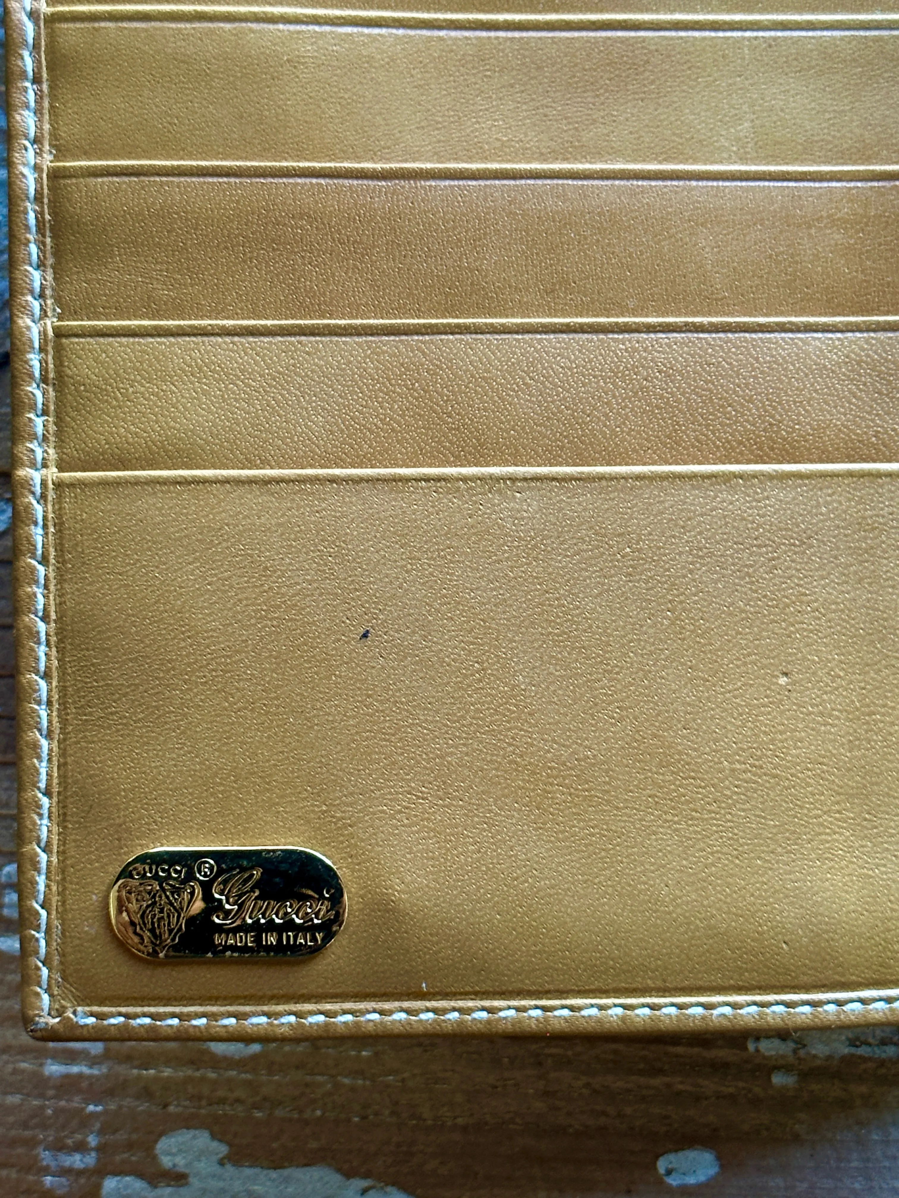 GUCCI 80s Micro GG Monogram Wallet  035 904 0137