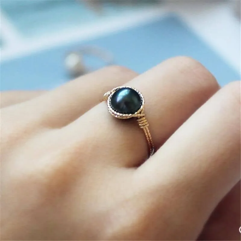 Handmade Vintage Tourmaline Ring