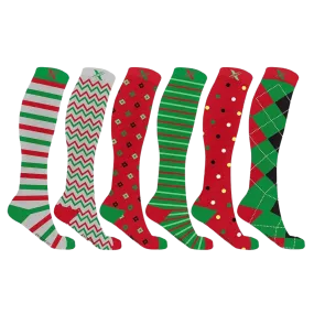 Happy Holidays Socks (6-Pairs)