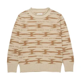 Honor The Gift Men's H-Wire Knit Sweater Bone