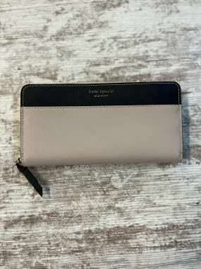 Kate Spade Beige & Black Wallet