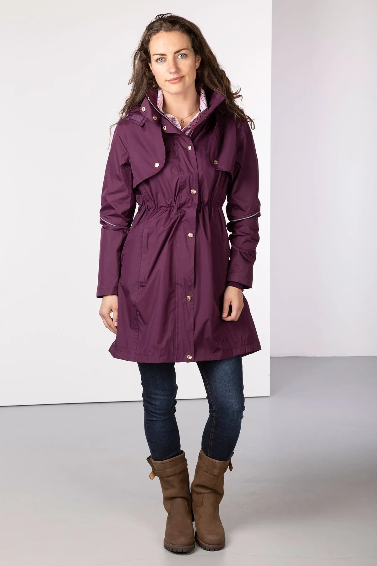 Ladies 3/4 Length Riding Coat - Emley