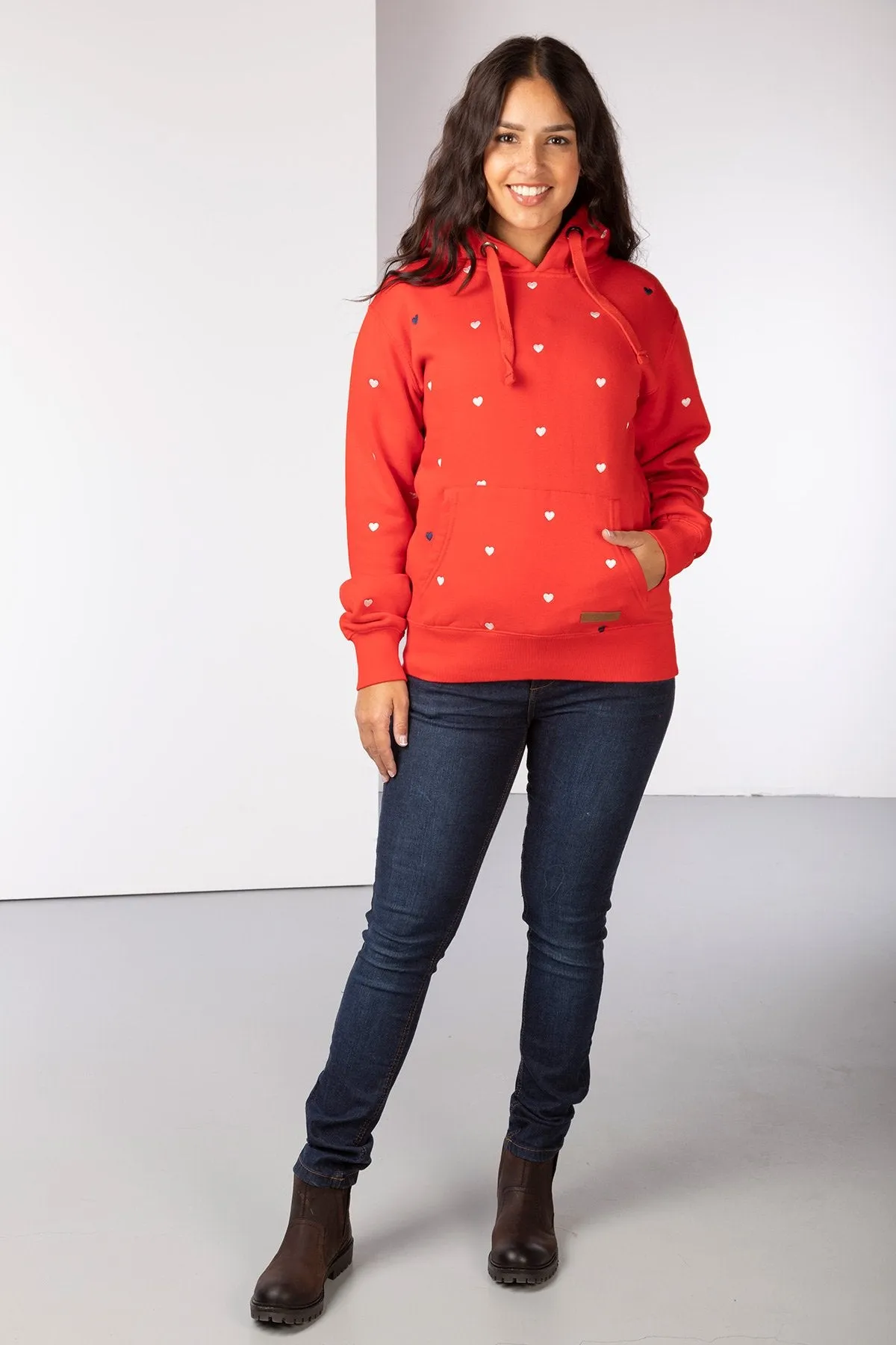 Ladies Embroidered Hoodie - Emily