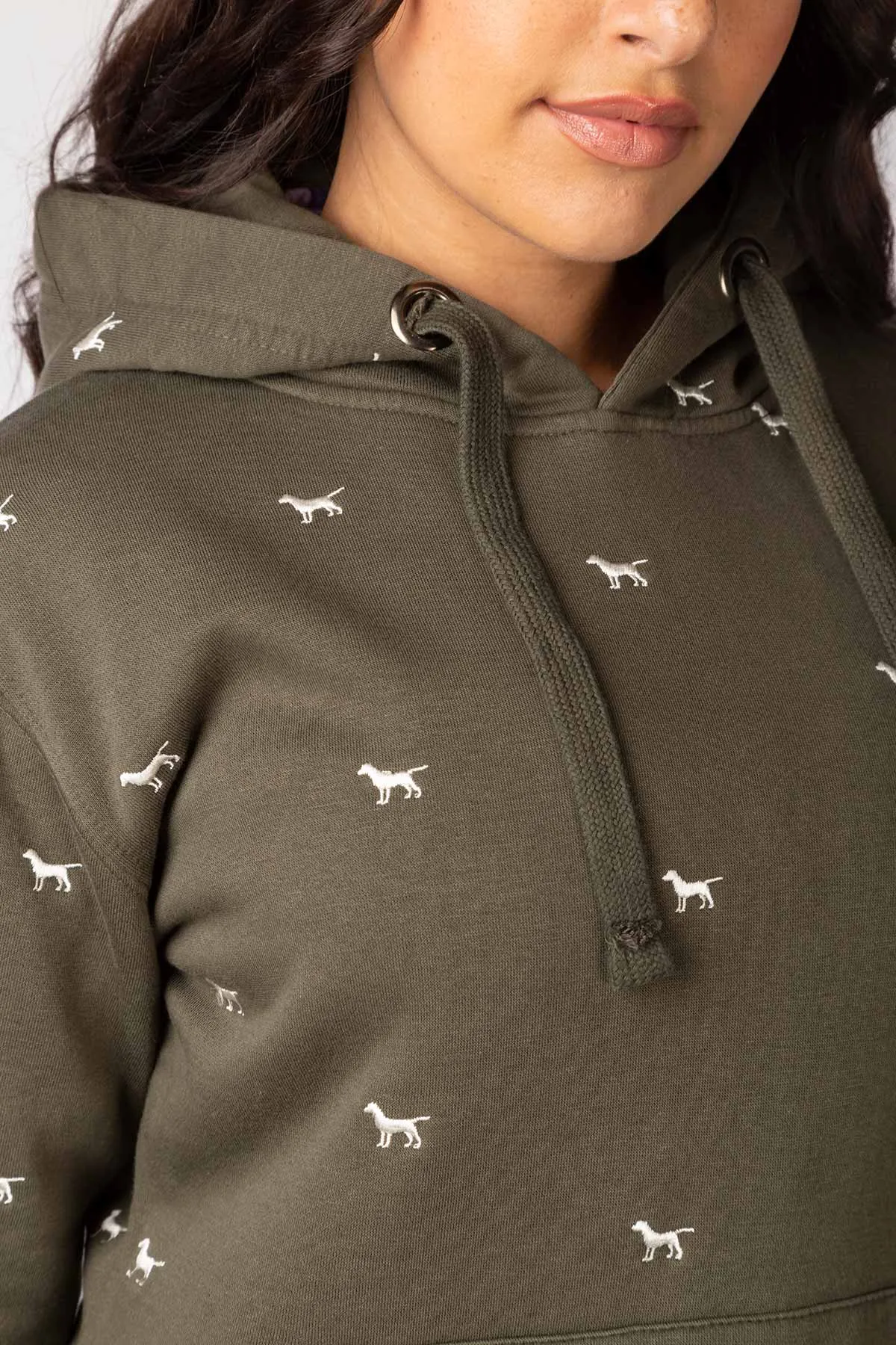 Ladies Embroidered Hoodie - Emily