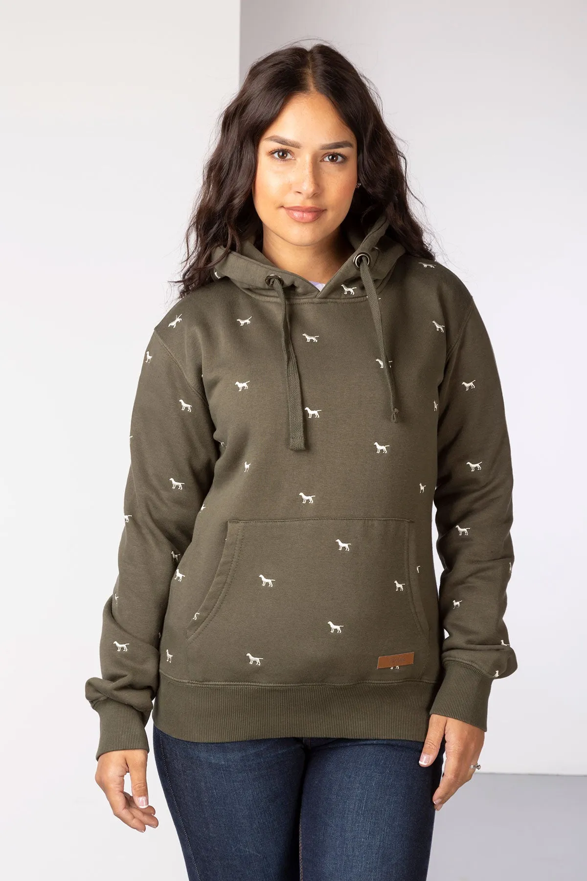 Ladies Embroidered Hoodie - Emily