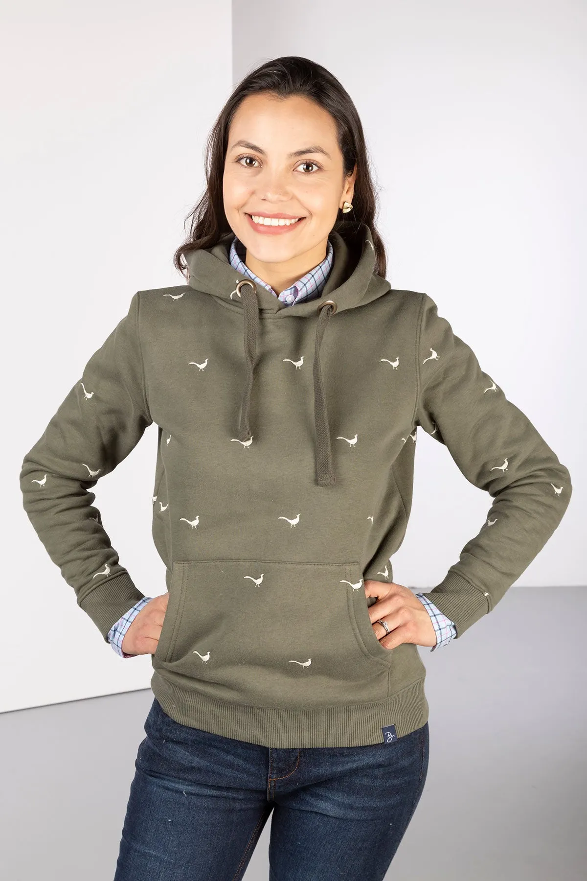 Ladies Embroidered Hoodie - Emily