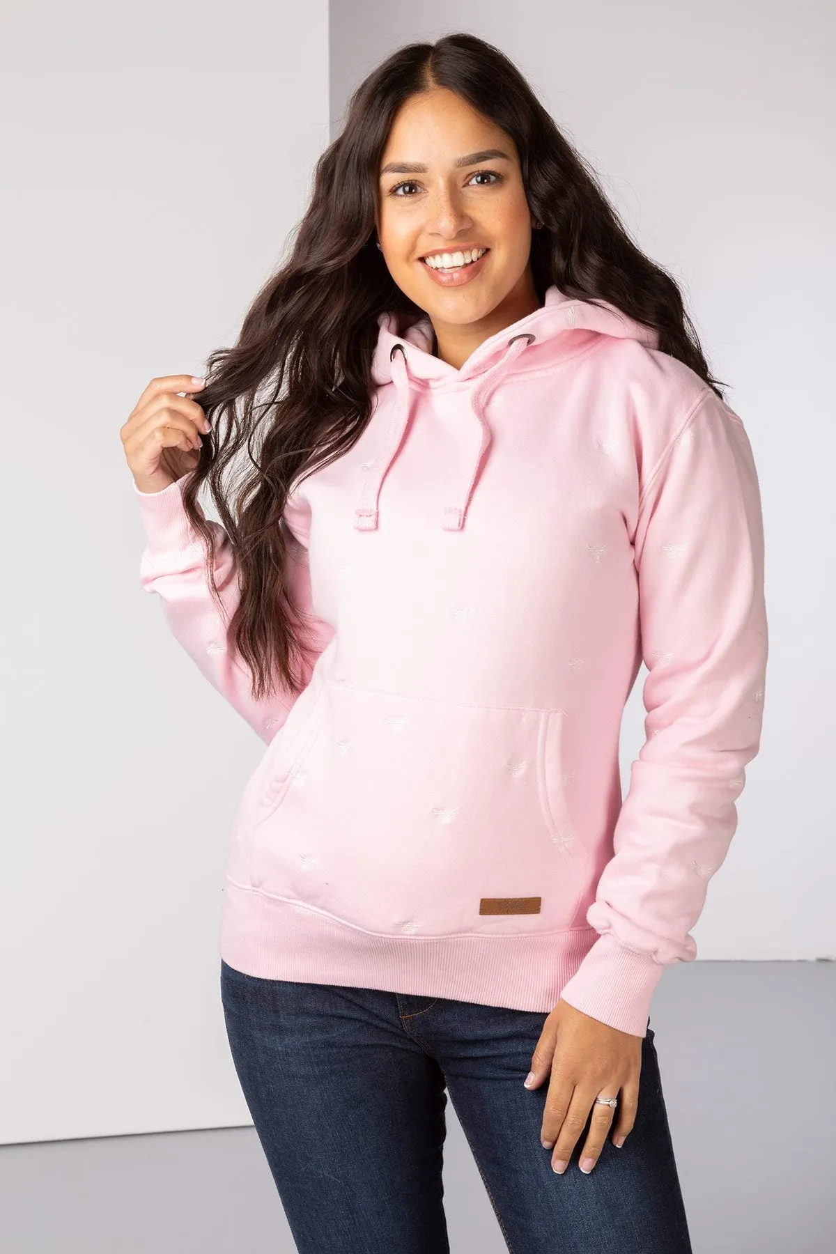 Ladies Embroidered Hoodie - Emily