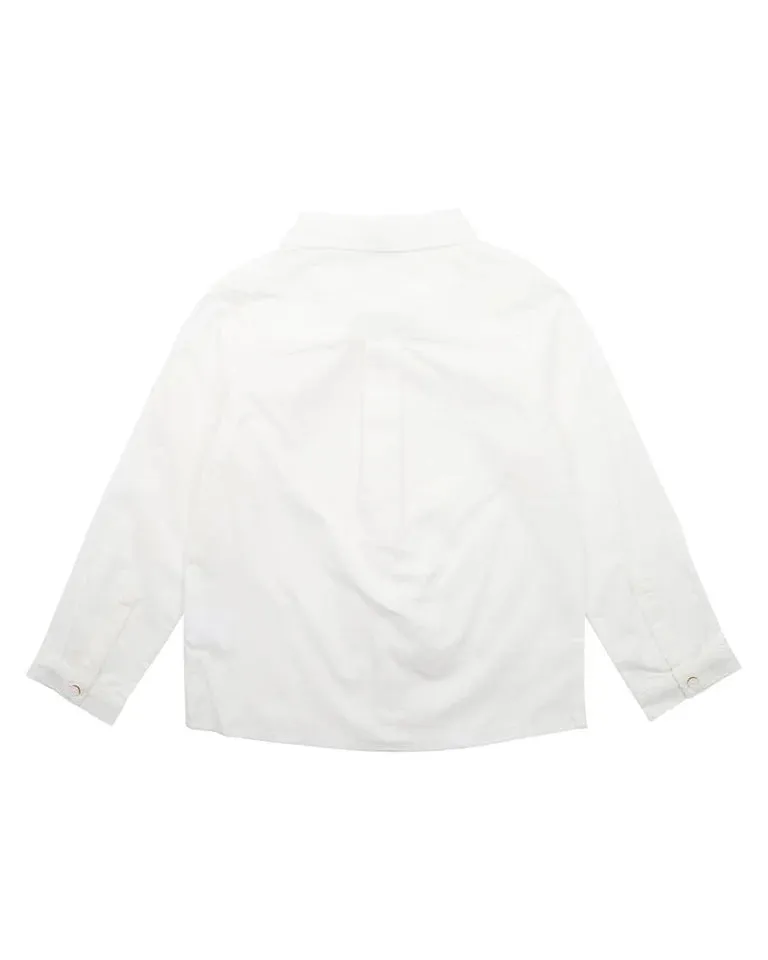 LIAM IVORY SHIRT 2-7 YRS