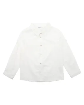 LIAM IVORY SHIRT 2-7 YRS