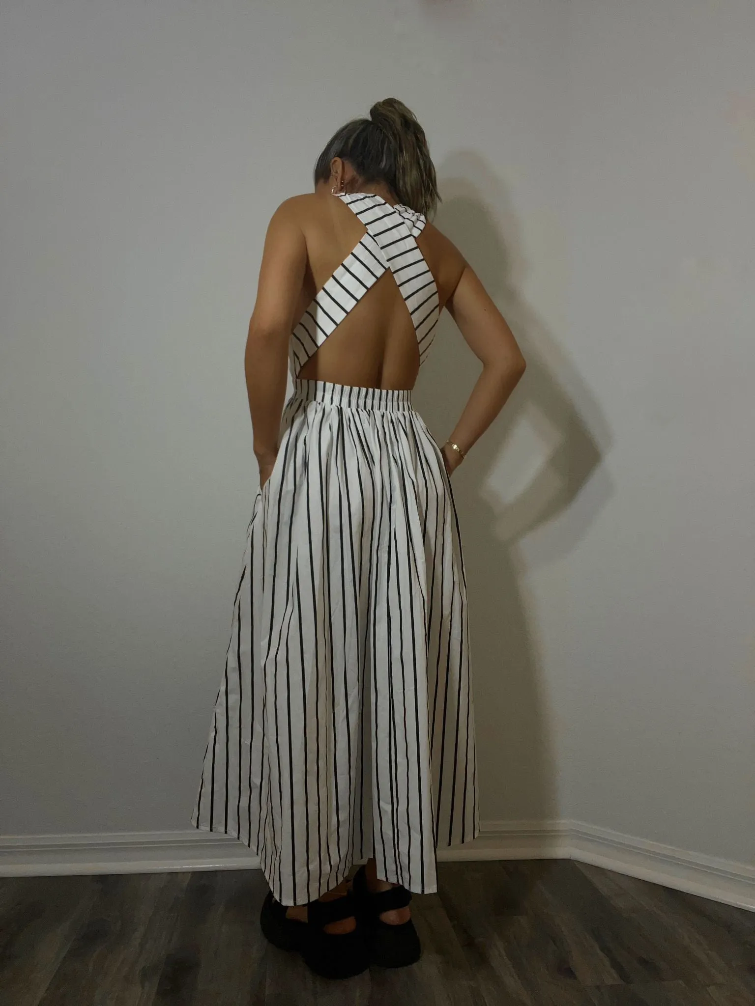 Liora Stripe Dress