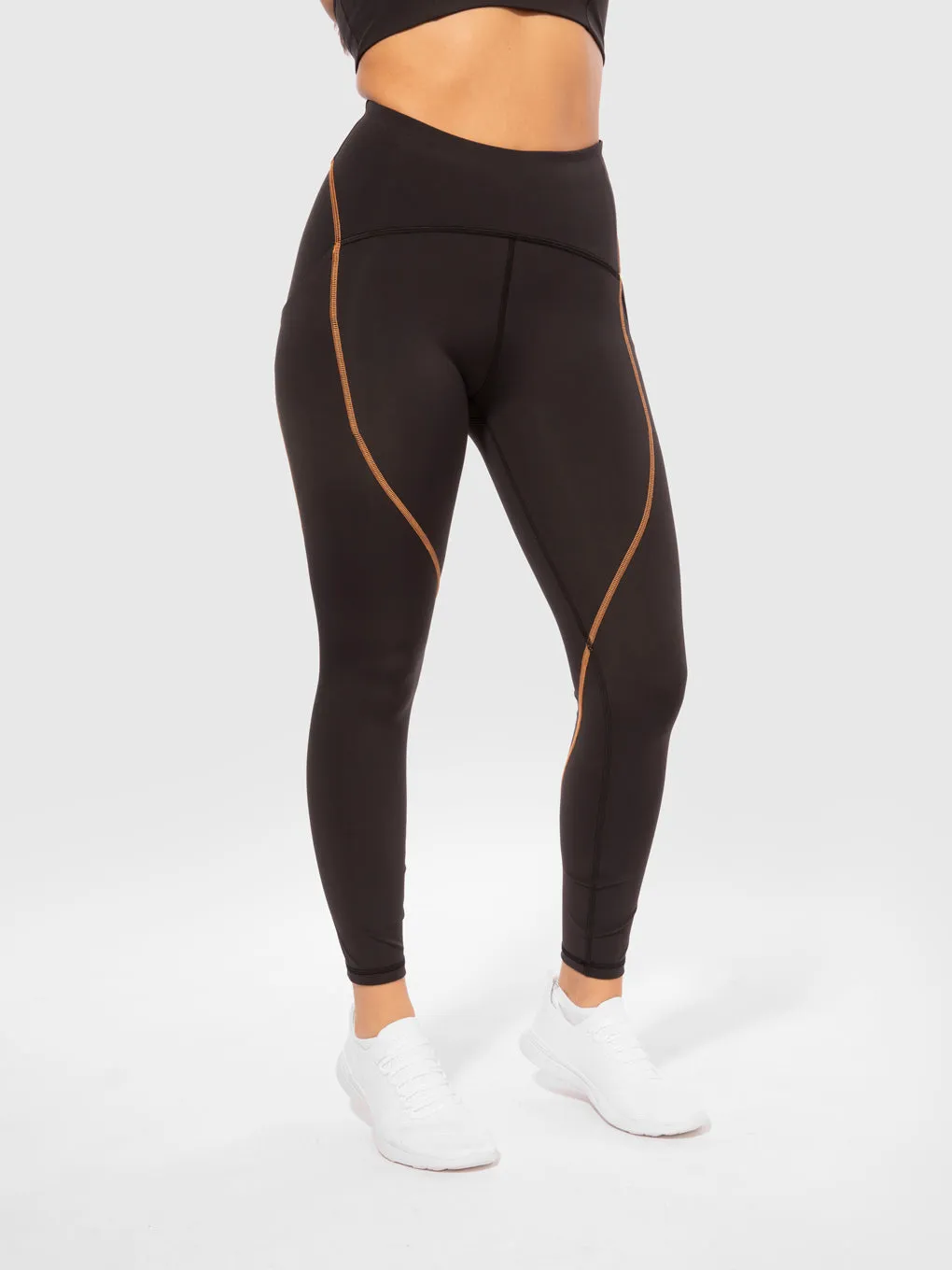 LULULEMON X BARRY'S BLK POWER THRU HIGH-RISE TIGHT 25