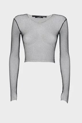 Nylon Jersey Mesh Short Top